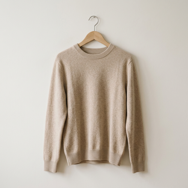 Selection of High Quality Materials - Close up of knitwear texture